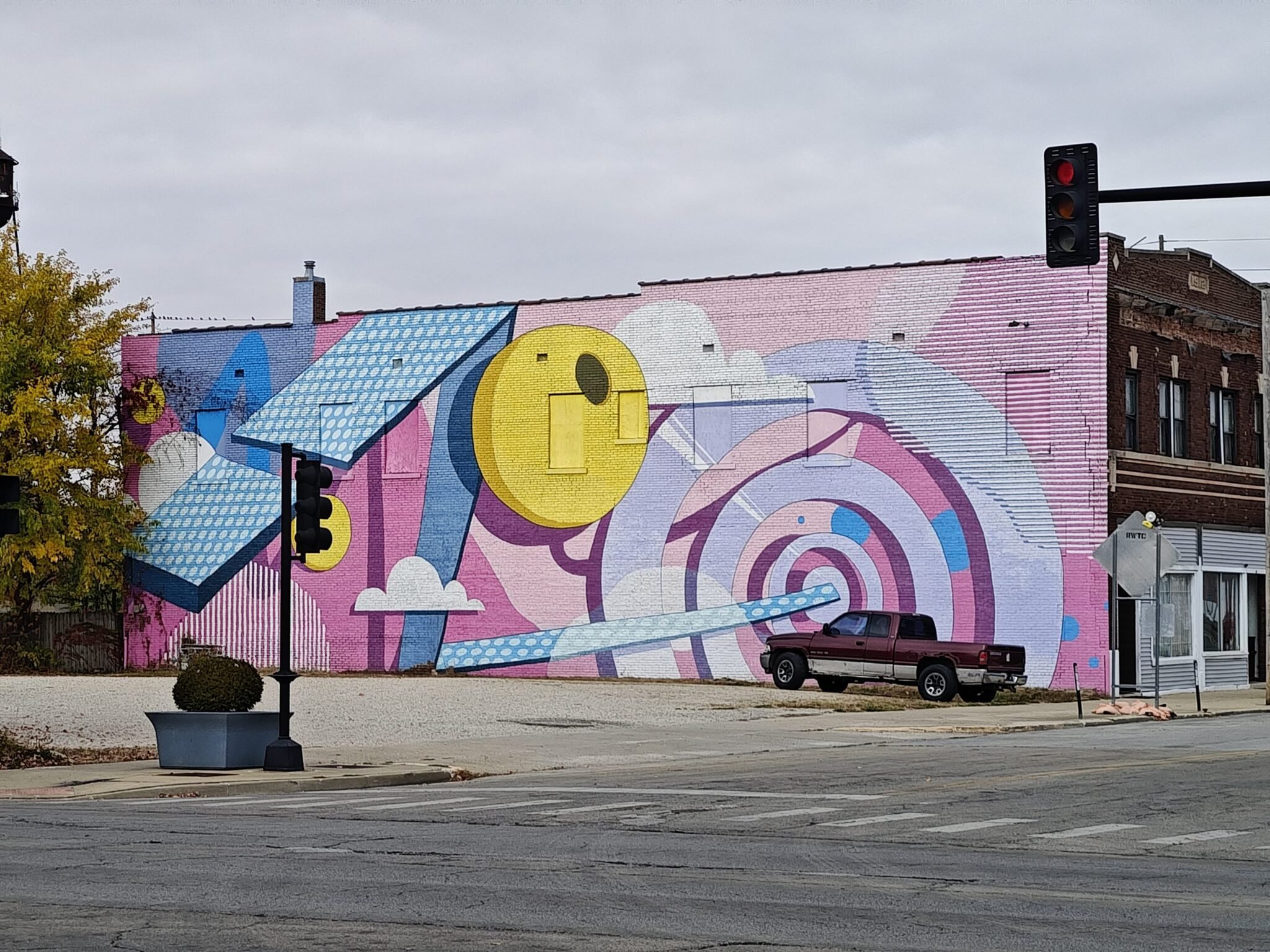 Abstract Mural