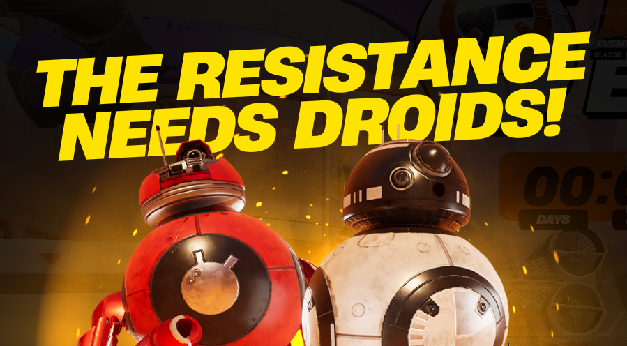 Fortnite Droid Tycoon - BB-8 Event
