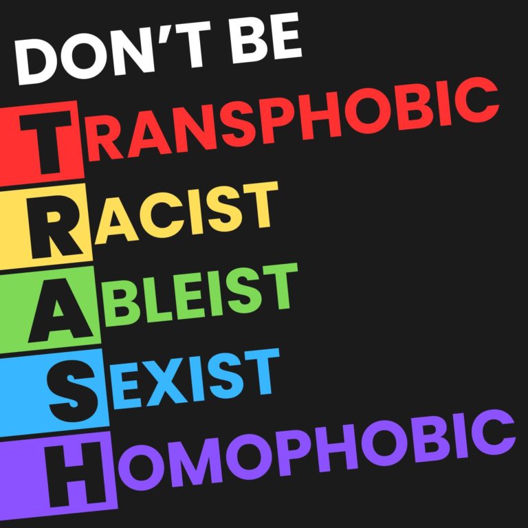 Don't Be TRASH