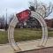 Joy Love Peace Ornament Arch, Central Park, Decatur, IL
