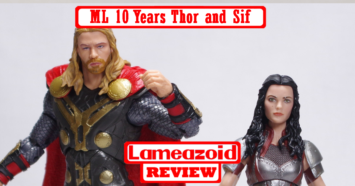Review - Marvel Legends - First Ten Years - Thor the Dark World (Thor and Lady Sif)