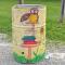 Owl Trash Can @ Cannon Park, Decatur, Illinois