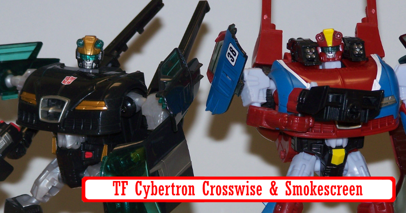 Review - Transformers - Cybertron - Crosswise and Smokescreen