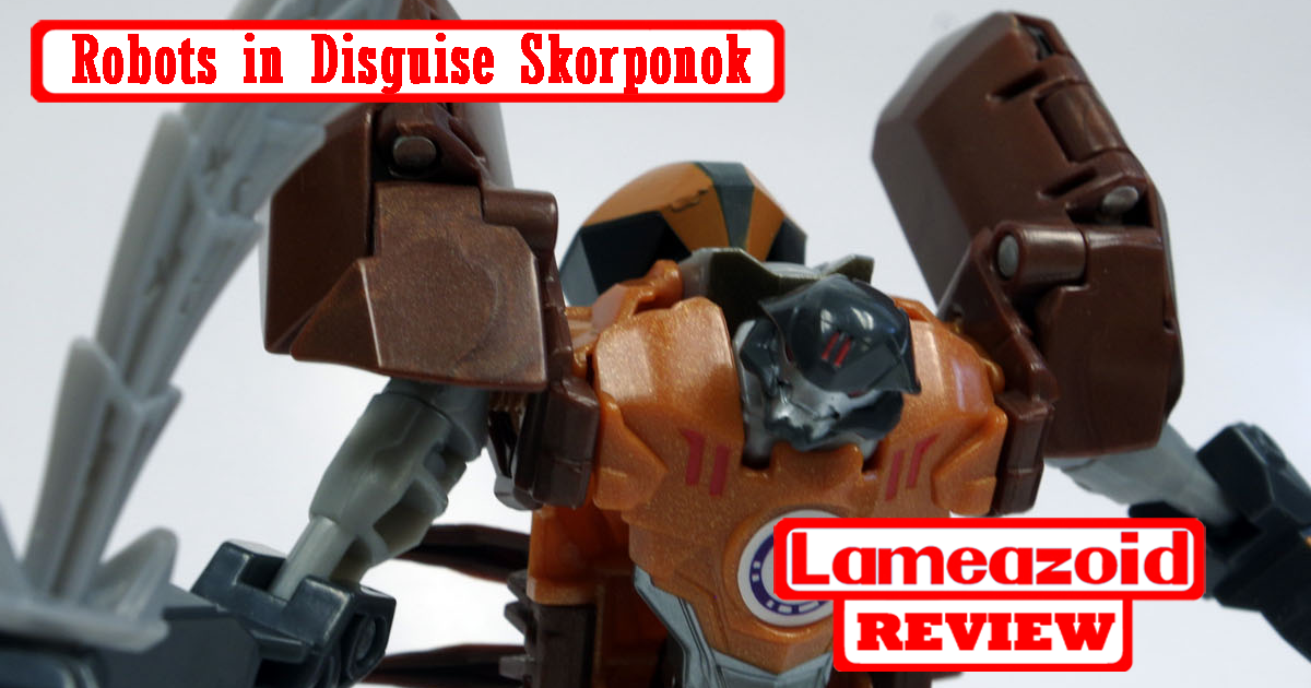 Review - Transformers - RiD - Scorponok