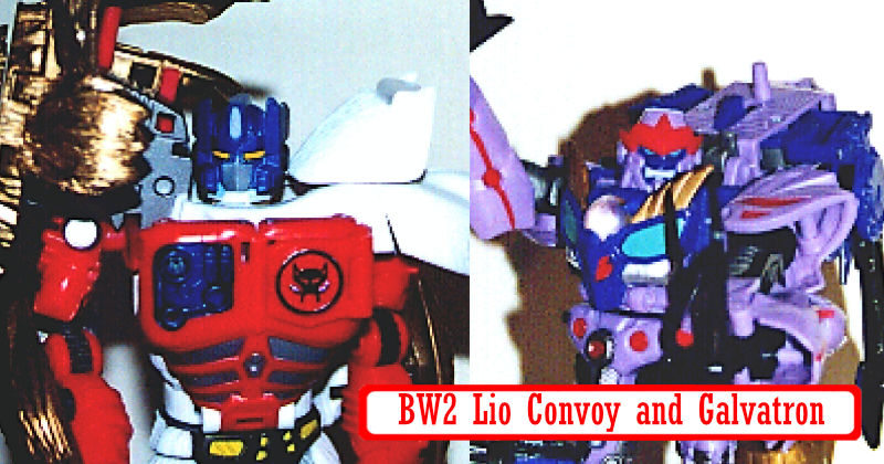 Review - Transformers - Beast Wars 2 - Lio Convoy and Galvatron